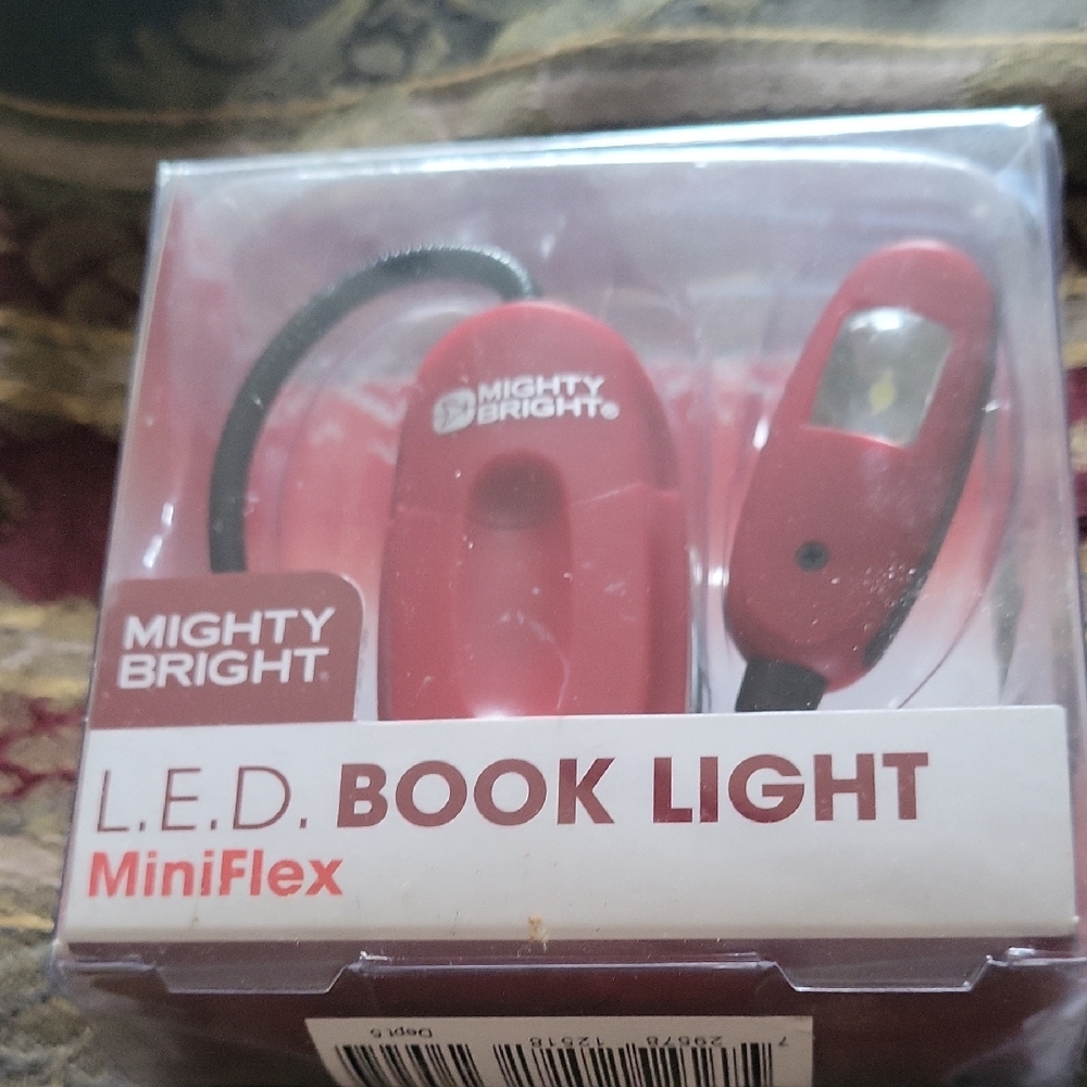 Red LED Book Light Miniflex I Use Fab At Night While Sweetie Sleeps